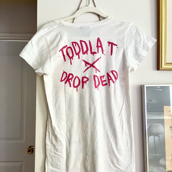 Drop Dead Collab x Toddla T Watch Me Dance Mens Tee Shirt - Picture 4 of 4
